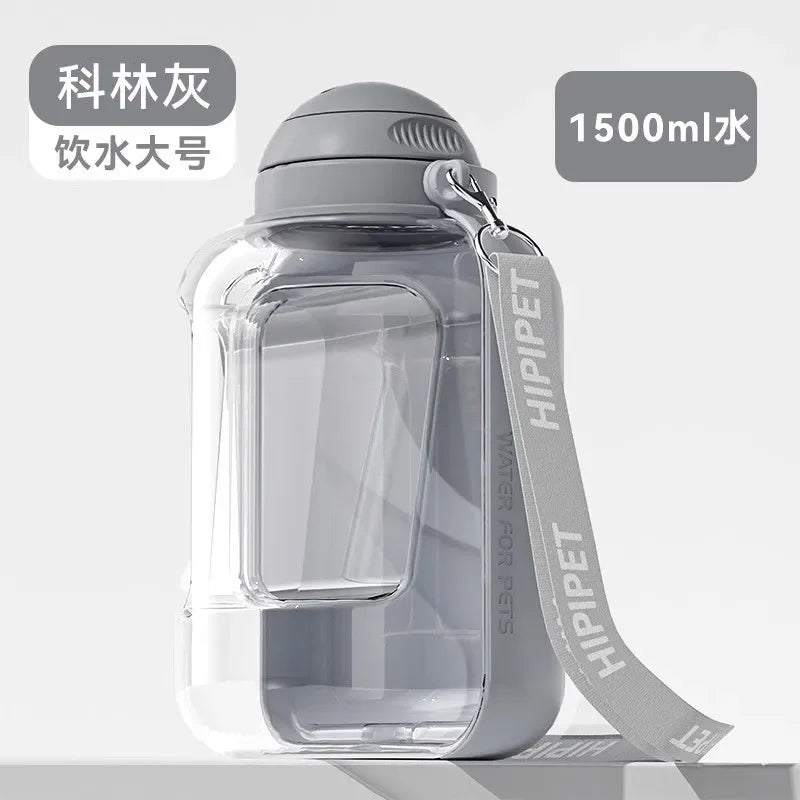 Portable Pet Water & Food Bottle