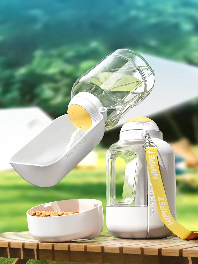 Portable Pet Water & Food Bottle