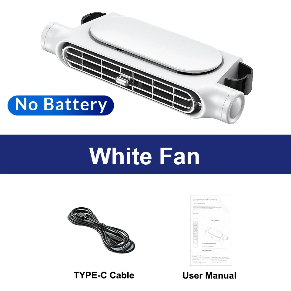 Seat Fan - Instant Cooling for Every Passenger