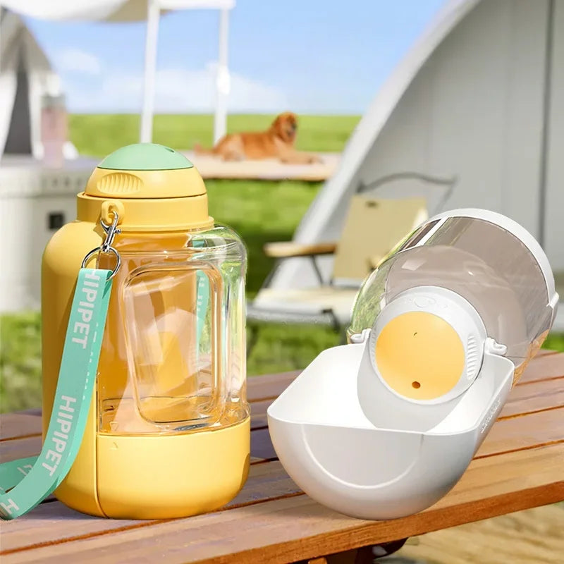Portable Pet Water & Food Bottle