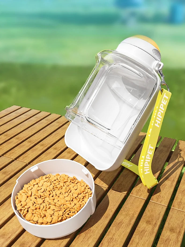 Portable Pet Water & Food Bottle