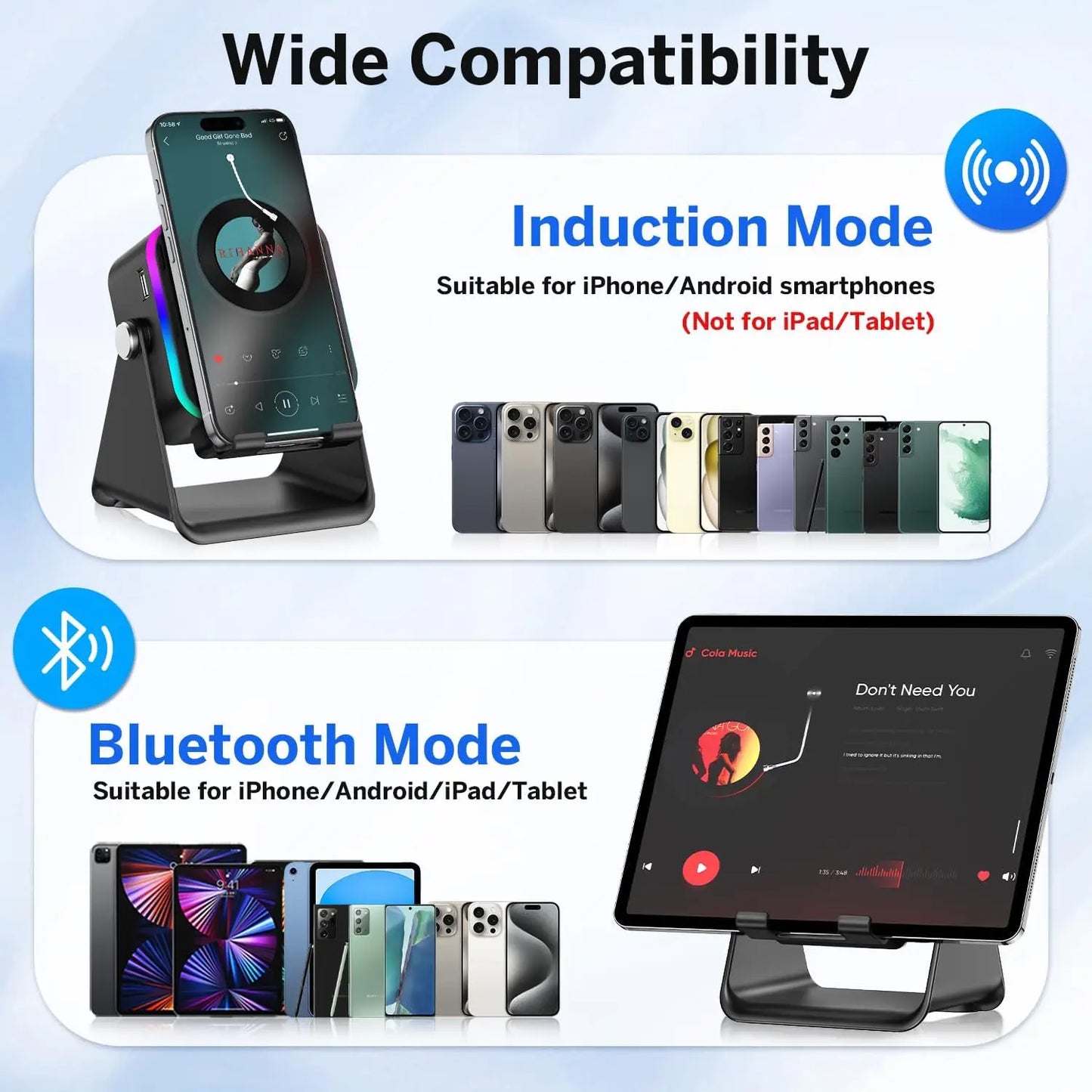 Speaker Stand - Instant Wireless Audio Amplification