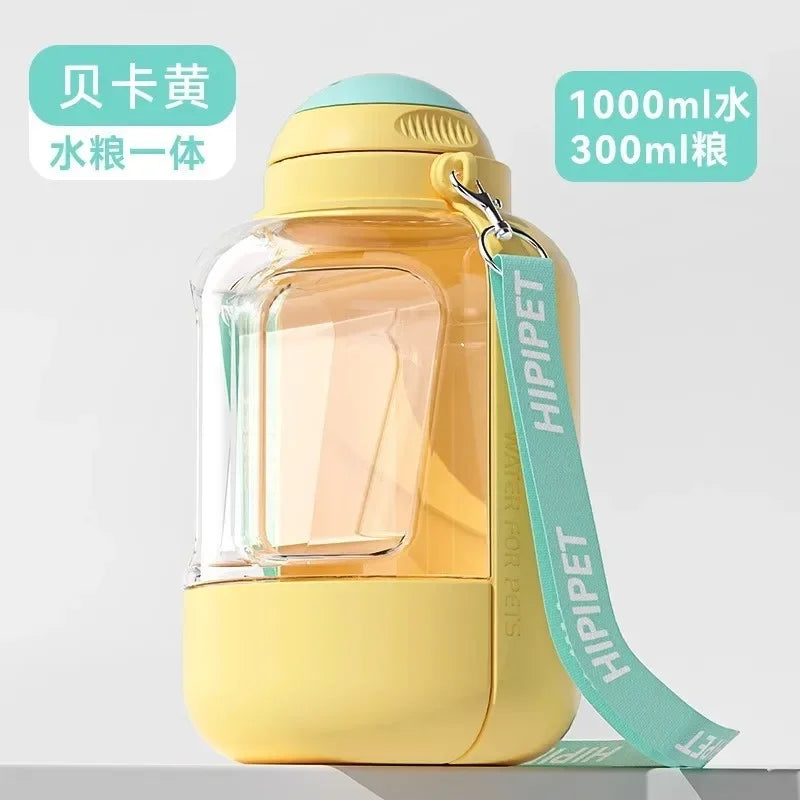 Portable Pet Water & Food Bottle