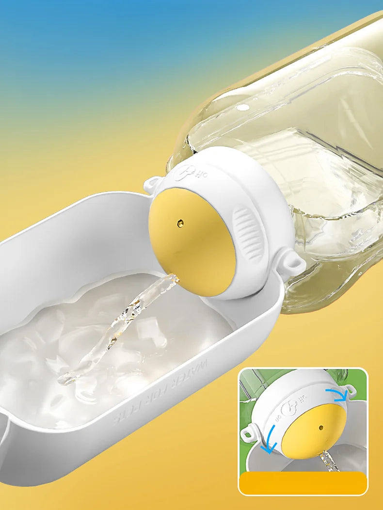 Portable Pet Water & Food Bottle