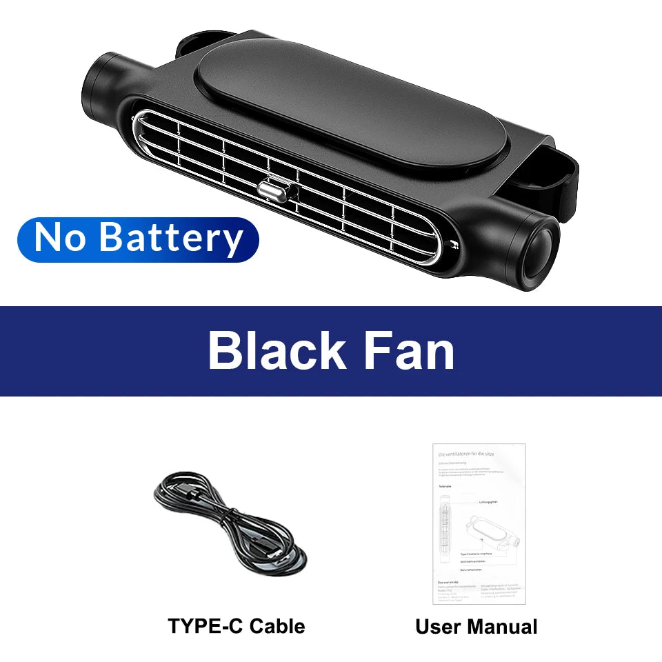 Seat Fan - Instant Cooling for Every Passenger
